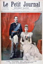 Le prince et la princesse du Danemark, 1896
