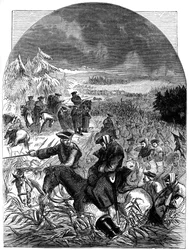 La retraite de Belle-Isle, vers 1740 19ème siècle