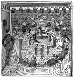 La table ronde du roi Arthur de Bretagne