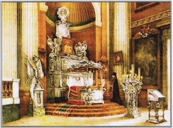 Le sanctuaire de Saint Alexandre Nevski