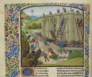 Le siège de Brest, 1386, vers 1470-1475