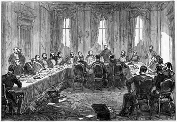 La séance du Congrès de Berlin, 1878