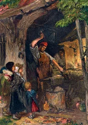 Le forgeron du village