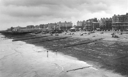 La façade ouest de la mer, Worthing, West Sussex