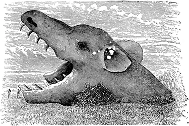 Le loup Fenris de la mythologie scandinave, 19e siècle
