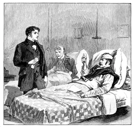 Le toast des soldats blessés à la reine, c1850s, 1888