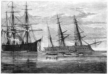 Le naufrage du HMS Vanguard