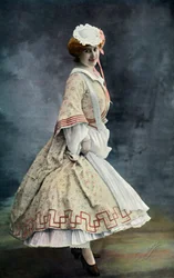 Théâtre des Variétés. La Chauve-Souris. Arlette. - Mlle. Jeanne Saulier, 1904