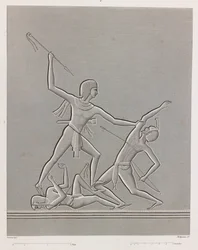 Thèbes : Karnak (gros plan)