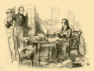 Ils ont trouvé Schubert en plein travail, 1907