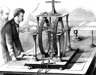 Forme améliorée du dynamomètre électrique de JW Trowbridge par Thomas Edison, 1879