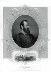 Thomas Jonathan Stonewall Jackson, général confédéré pendant la guerre civile américaine, 1862-1867