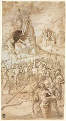 Trois scènes de la Passion du Christ