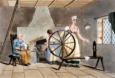 Trois générations de femmes, 1814