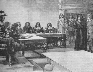 Titus Oates devant le Conseil privé