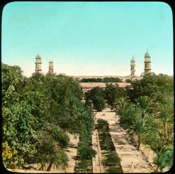 Tombe de Jahangir, Lahore, Inde, fin du XIXe ou début du XXe siècle