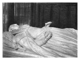 Tombeau de la reine Élisabeth Ire, abbaye de Westminster, 1896