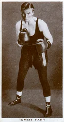 Tommy Farr, boxeur gallois, 1938
