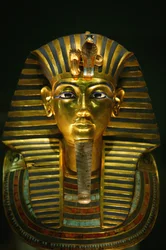 Masque funéraire de Toutankhamon, Le Caire, Égypte