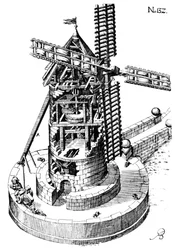 Moulin-tour, 1620