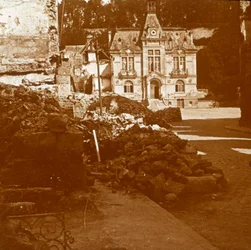 Hôtel de ville, Château-Thierry, France, vers 1914-1918