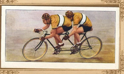 Position tandem sur piste, 1939