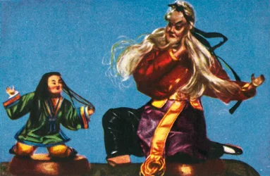 Théâtre traditionnel chinois, vers 1928