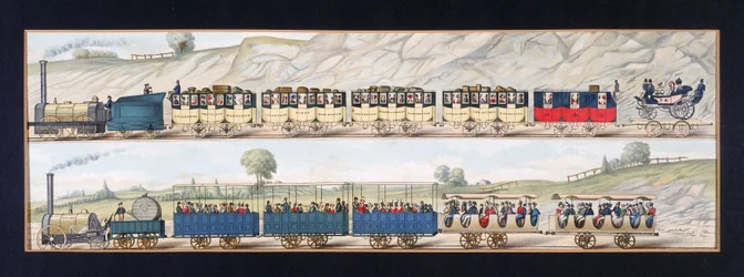 Voyage sur le chemin de fer de Liverpool et Manchester