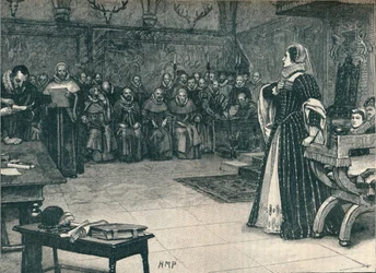 Procès de Marie Stuart au château de Fotheringhay, 1586, 1905