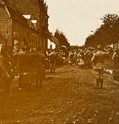 Départ des troupes