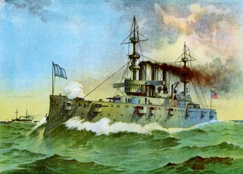 USS New York, croiseur cuirassé américain, 1898