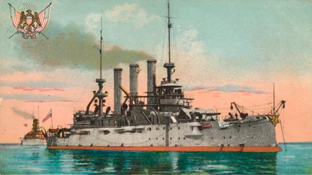 Cuirassé américain Missouri, vers 1908