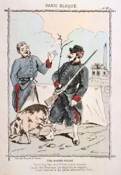 Une bonne prise, 1870-1871