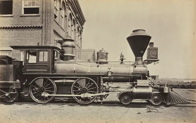 Sans titre, locomotive du Pennsylvania Railroad, c. 1868