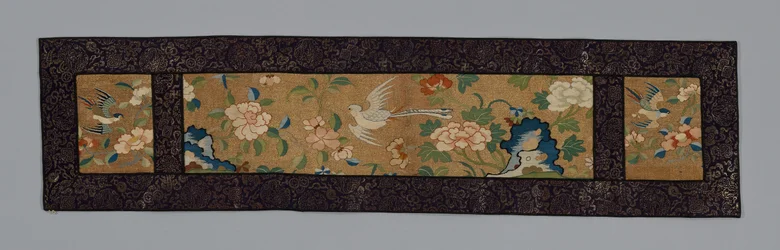 Valance, Chine, dynastie Ming 1368-1644, 1600-40