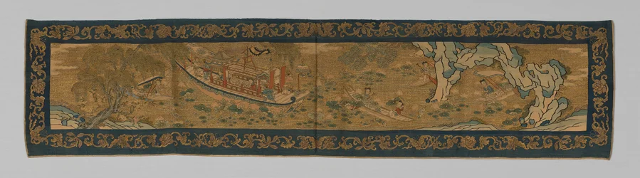 Valance, Chine, dynastie Qing 1644-1911, 18751900