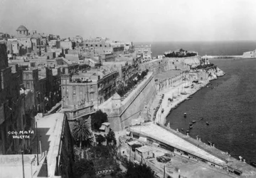 Valetta, Malte, années 1920-1930