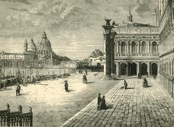 Vue de Venise : Le Molo, 1890