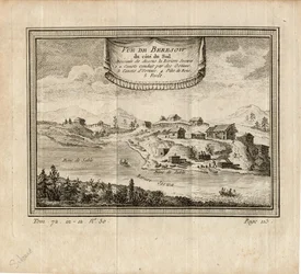Vue de Berezov, vers 1750