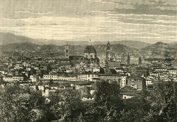 Vue de Florence depuis le Belvédère, 1890