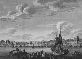 Vue de Rouen, 1782
