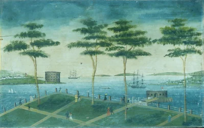 Vue de la Batterie, New York, 1800-1850