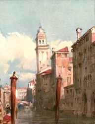 Vue sur un Canal, vers 1826