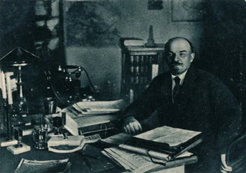 Vladimir Ilitch Lénine, dirigeant bolchevique russe, Moscou, Russie, 7 octobre 1922