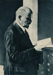 Vladimir Ilitch Lénine, dirigeant bolchevique russe, Moscou, Russie, juillet 1904