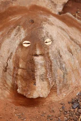 Fétiche vaudou à Togoville, Togoville, Togo