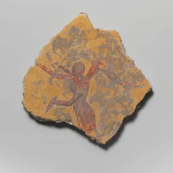 Fragment de peinture murale