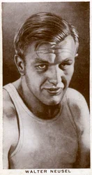 Walter Neusel, boxeur allemand, 1938