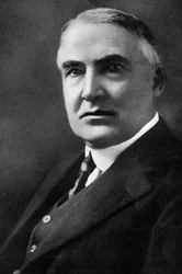 Warren G Harding, 29ème président des États-Unis, 1933