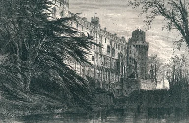 Château de Warwick depuis l